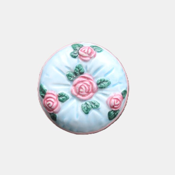 JCM Ceramic Floral Ring Dish Trinket Box - Picture 5 of 10